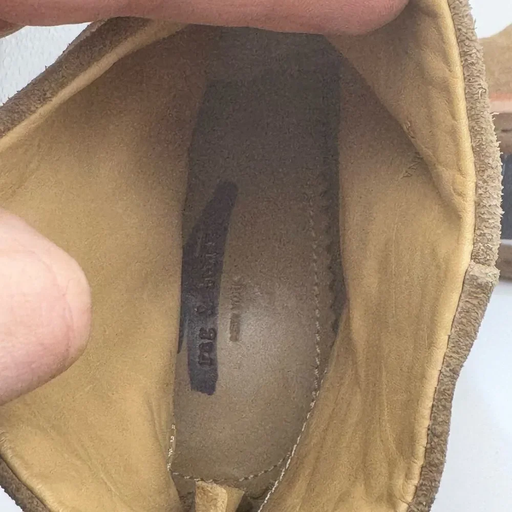 Rag & Bone Classic‎ Camel Suede Newbury Size 37 US 7